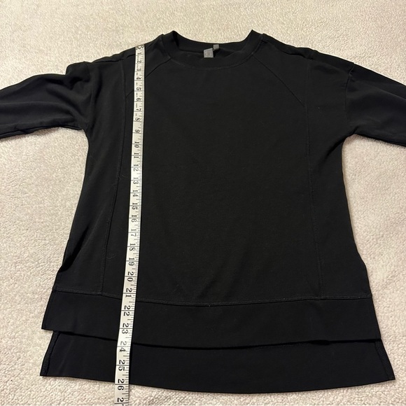 Sweaty Betty After Class Pullover Sweatshirt Black Oversized - Picture 7 of 12